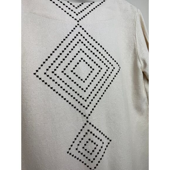 Gypset Silk Embroidered Mini Caftan Dress with Fringe Sz. M - Picture 8 of 9